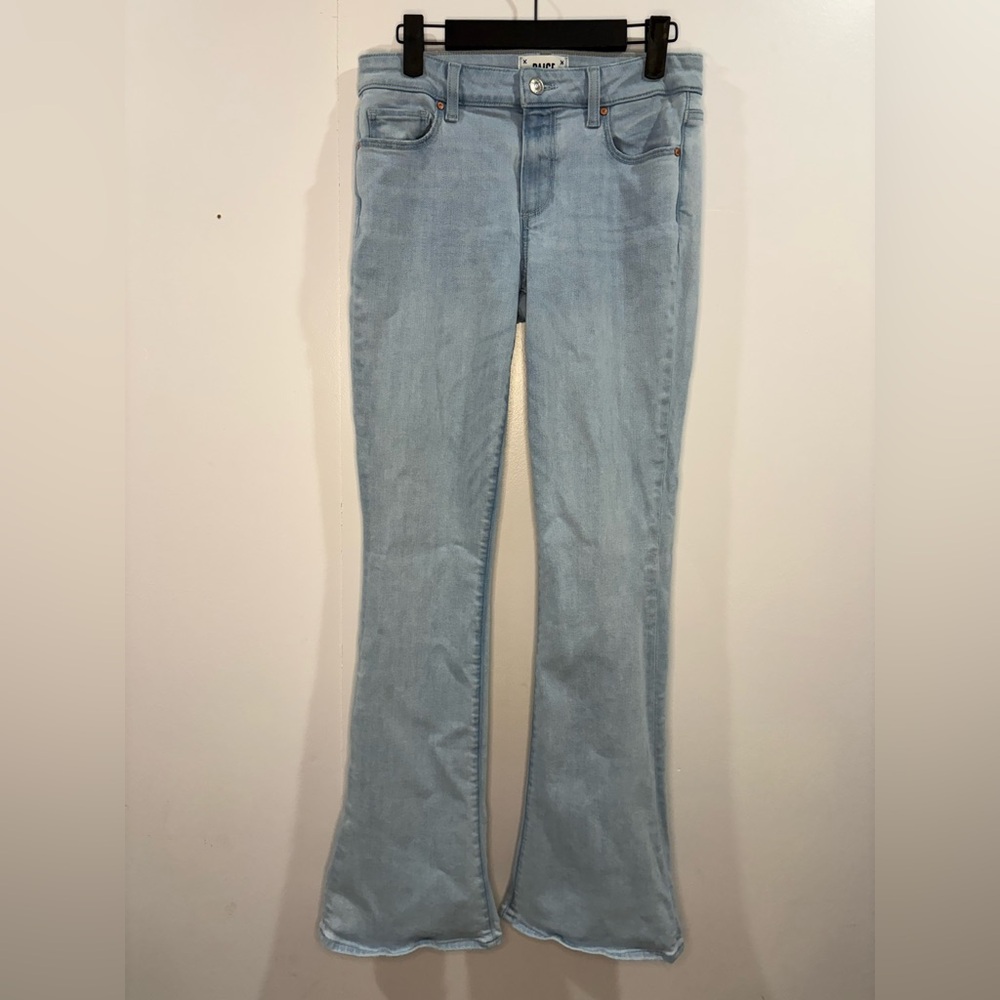 PAIGE Light Blue Flare Jeans